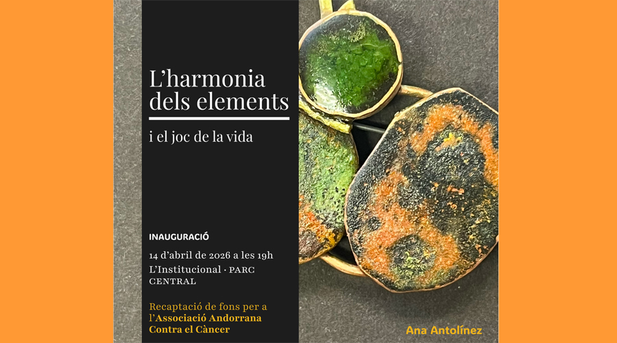 Cartell anunciant l'exposició d'Ana Antolínez a l'Institucional (La Xarranca)