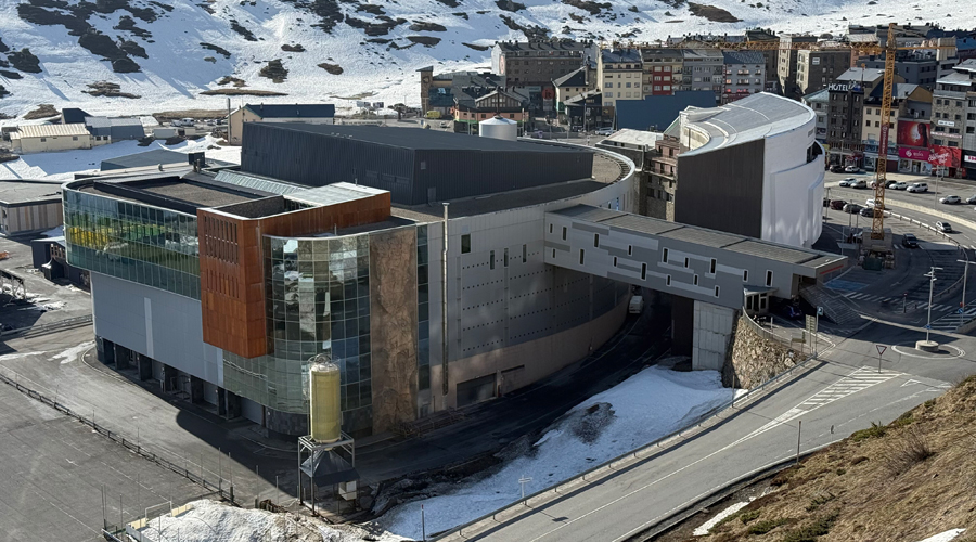 El centre esportiu del Pas de la Casa (Comú d'Encamp)