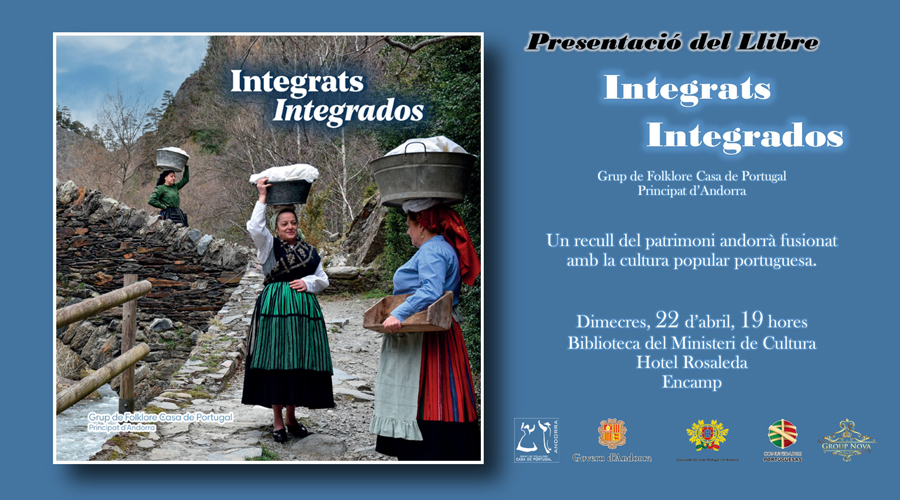 La presentació del llibre tindrà lloc a Encamp (Grup de Folklore Casa de Portugal)