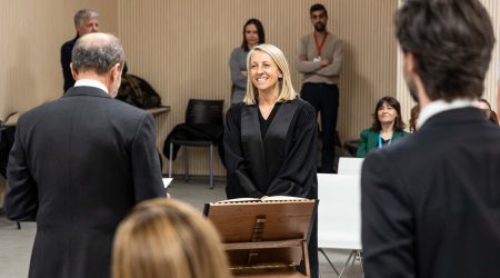 Míriam de Rosa, nova magistrada adscrita al Tribunal de Corts