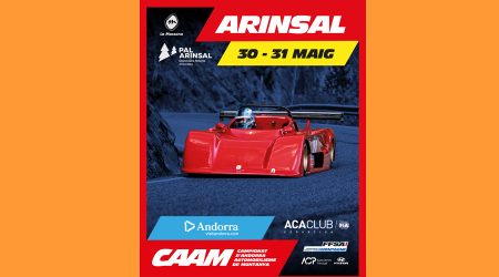 Cartell de la Pujada Arinsal 2026