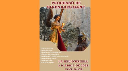 El cartell anunciador de la processó