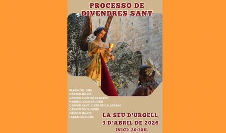 El cartell anunciador de la processó