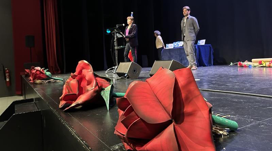 Una imatge de l'acte organitzat per la Delegació pel Sant Jordi de l'Any passat