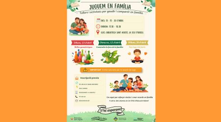 Cartell anunciant el cicle de tallers