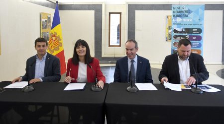 Presentació dels actes per a commemorar el 50è aniversari del nou Santuari de Meritxell