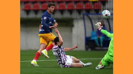 El gol tricolor ha estat obra de Marc Cardona