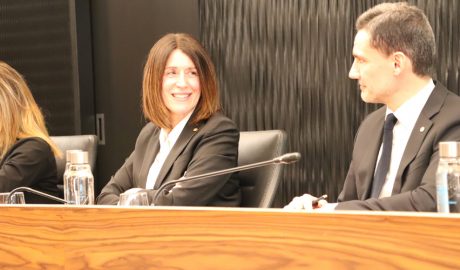 Els consellers comunals de Demòcrates, Anna Garcia i Gabriel Guerrero