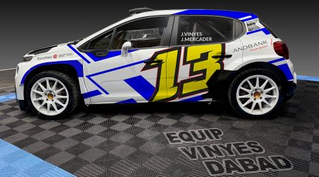 El Citroën C3 Rally2 de Vinyes i Mercader
