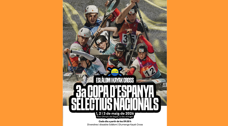 3a prova de la Copa d'Espanya 2026 d'eslàlom i caiac cros