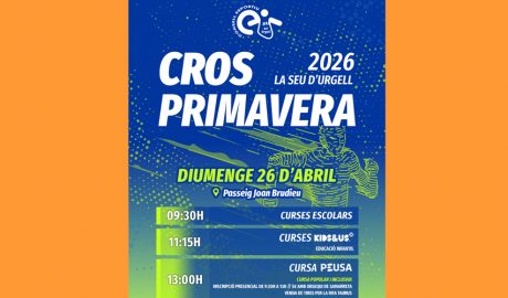 Cartell del 45è Cros de Primavera