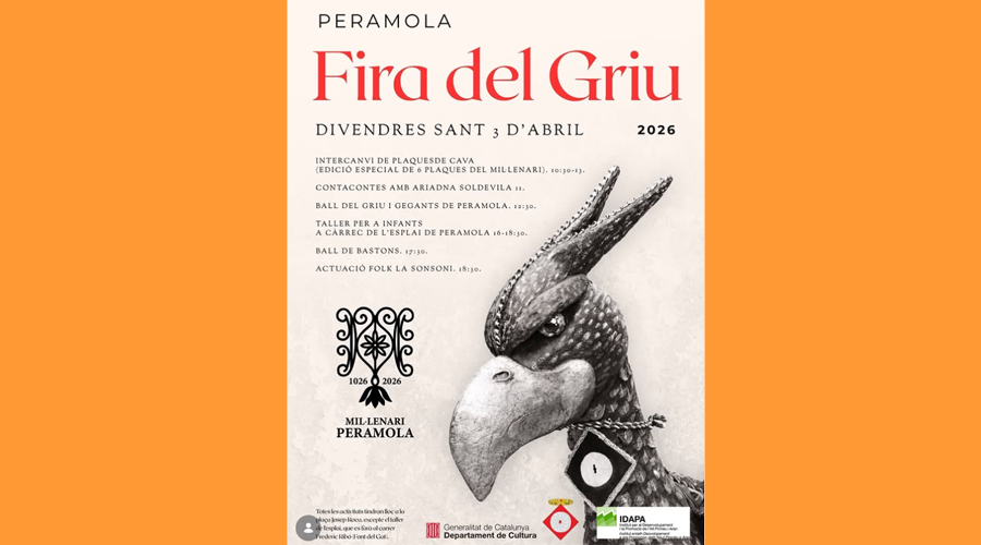 Cartell anunciant la Fira del Griu