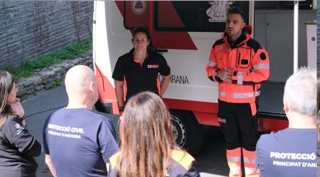 Una imatge de la formació que es porta a terme aquest cap de setmana