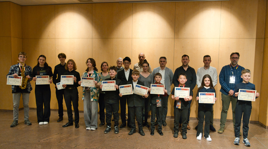 Guanyadors del Solo Youth Competition de l'Andorra Sax Fest