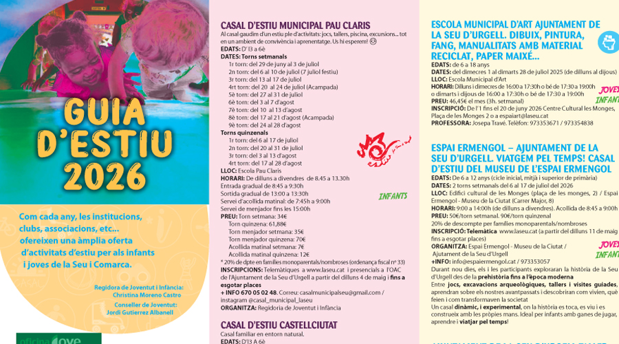 La guia es pot trobar en paper i en digital