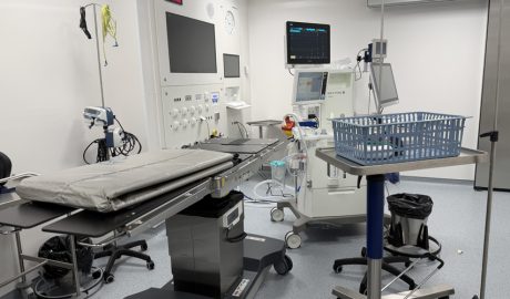 El quiròfan 5 de l'Hospital de Meritxell