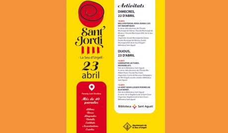 Sant Jordi 2026 a la Seu d'Urgell