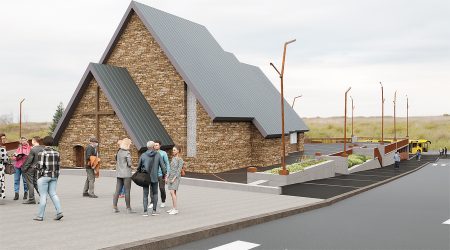 Simulació de la nova plaça de l'Església del Pas de la Casa