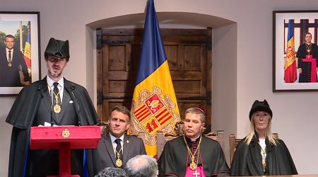 El síndic, els coprínceps francès i episcopal i la subsíndica