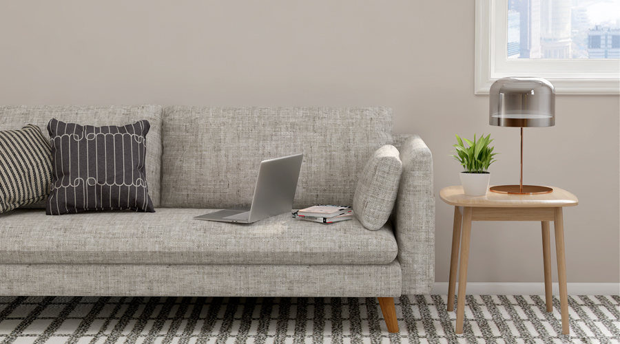 Una sala d'estar sense cables a la vista