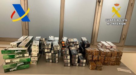 El tabac intervingut a la Duana de la Farga de Moles