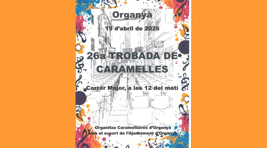 Cartell anunciador de la Trobada de Caramelles