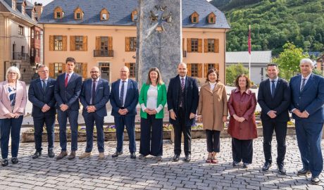 Foto de grup dels membres de la Comissió Bilateral