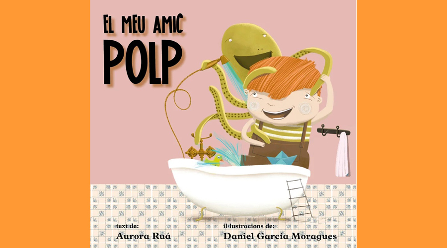 Portada del llibre infantil "El meu amic Polp"