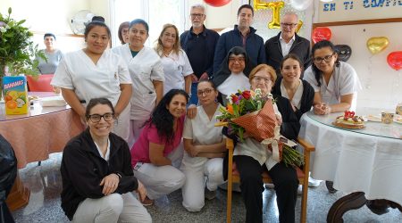 Nativitat Rugall ben acompanyada en els seus 102 anys