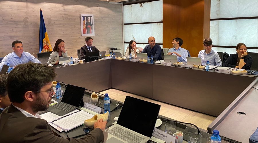 La reunió de cònsols celebrada a Ordino