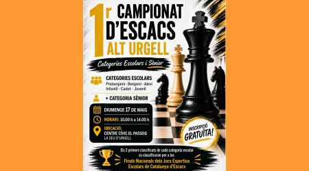 El cartell anunciador del campionat