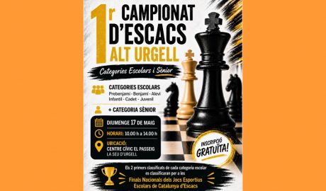 El cartell anunciador del campionat