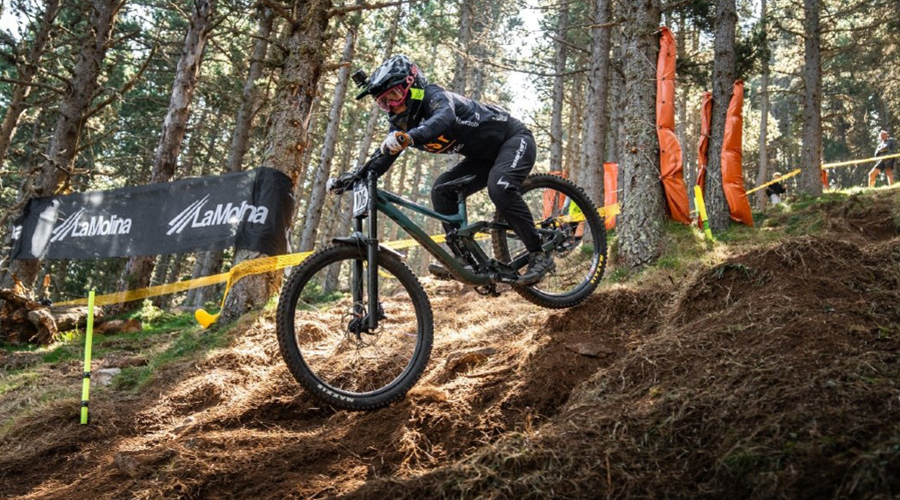 Foto del Campionat d’Europa de descens disputat l’any passat a La Molina