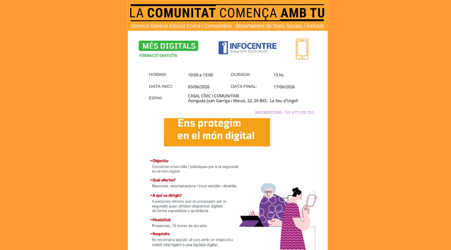 El cartell del curs