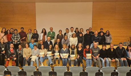 Lliurament de les noves acreditacions en un acte a Son, a l’equipament de MónNatura Pirineus