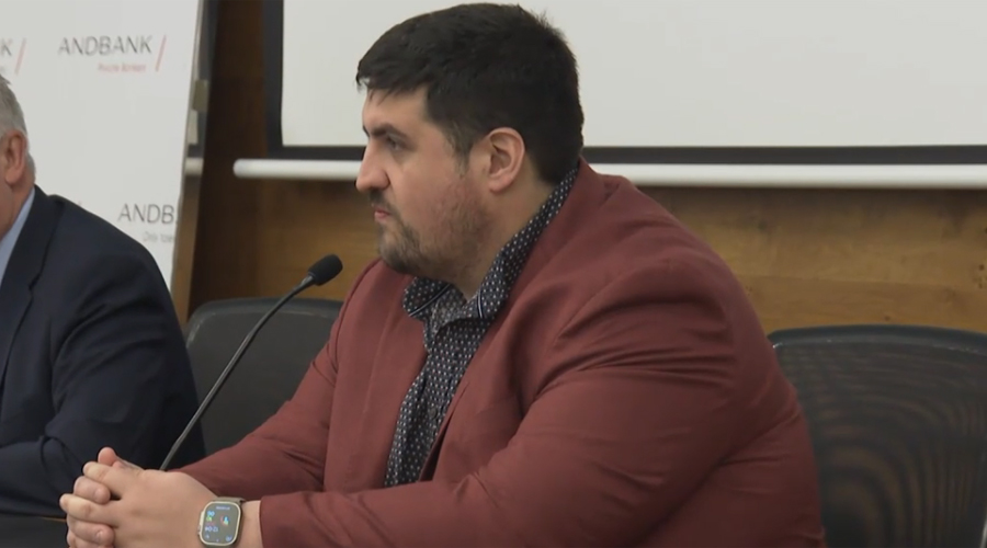 El fins ara president del VPC, Èric Risco. Imatge: RTVA)