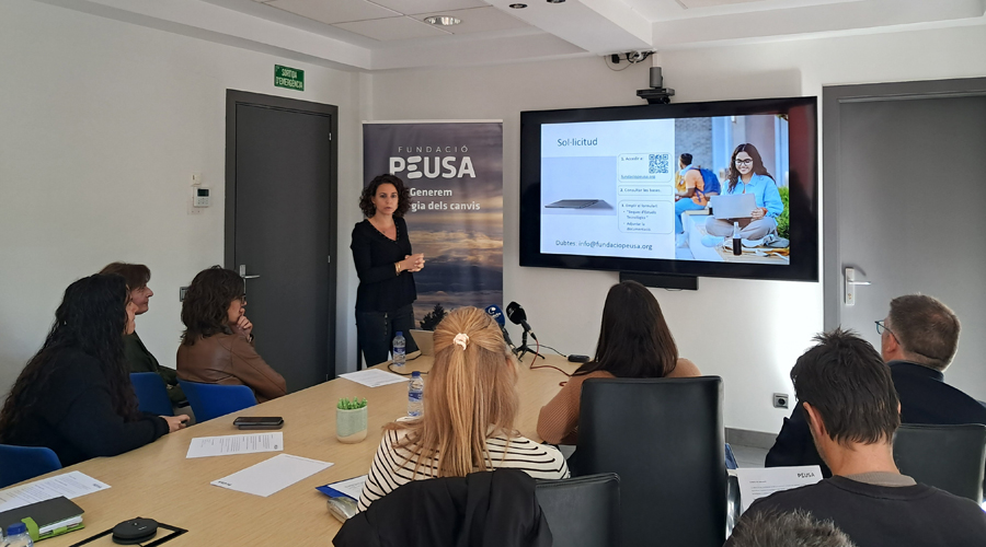 Una formació de la Fundació PEUSA