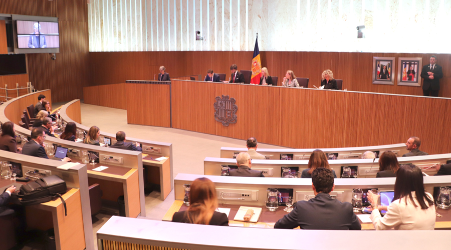 Sessió del Consell General, aquest dijous