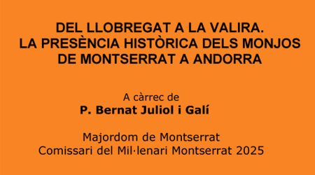 Cartell de la conferència del proper dimecres