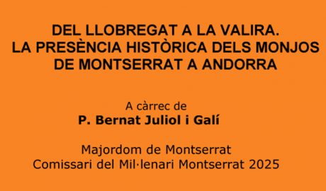 Cartell de la conferència del proper dimecres