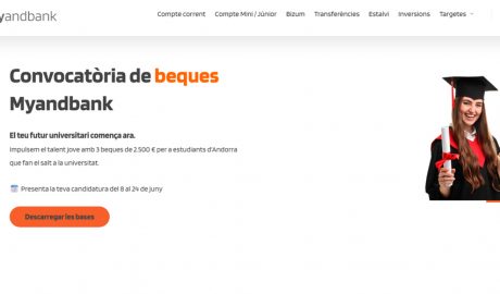 Les bases per a participar en la selecció es poden trobar a la web de Myandbank