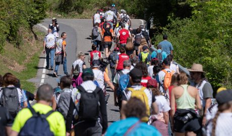Una imatge de la primera edició de la caminada