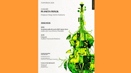 El cartell anunciador del concert