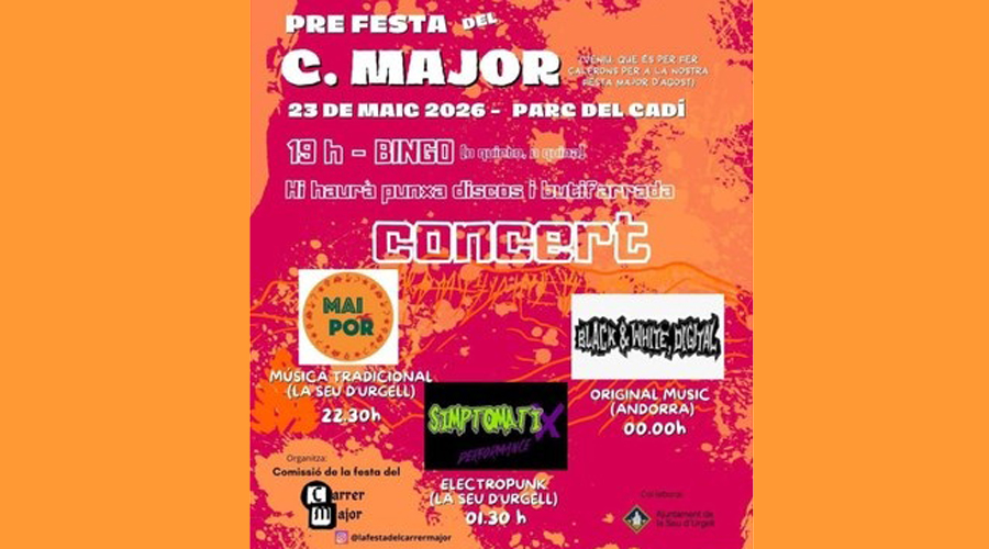 El cartell de la Pre Festa