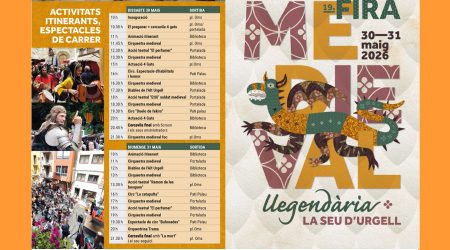 Cartell de la 19a Fira Medieval-Llegendària