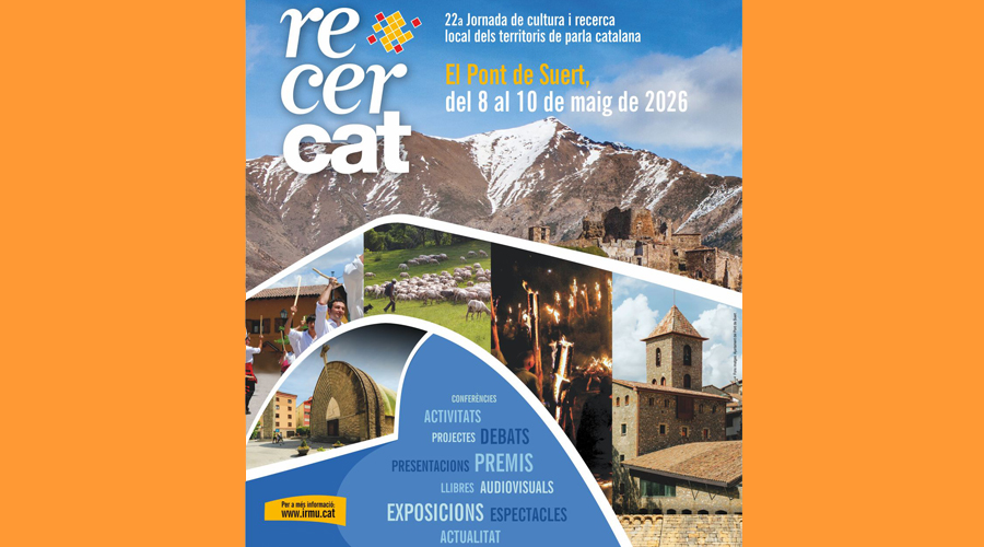 Cartell de la nova edició del Recercat