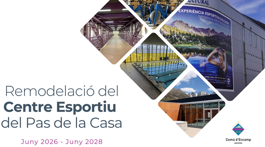 La remodelació es farà per fases (Comú d'Encamp)