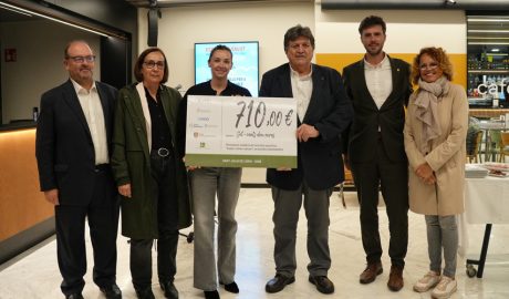 Lliurament del xec de 710 euros