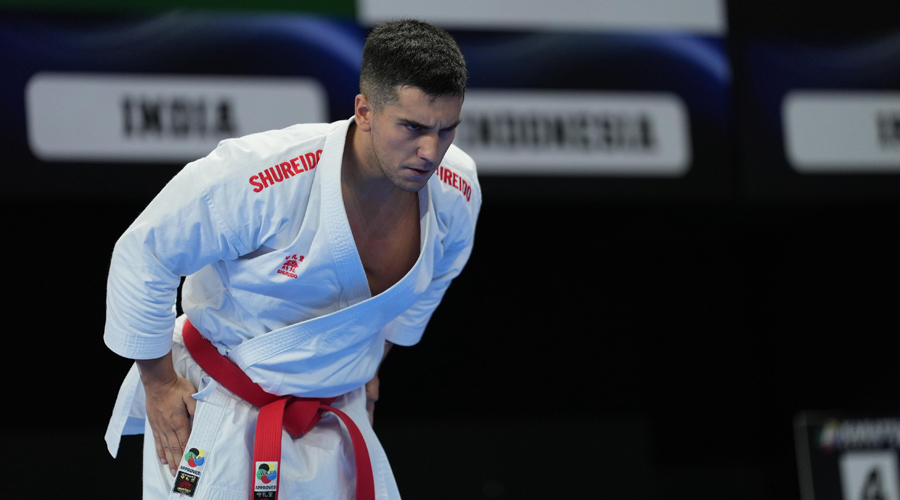 El karateka andorrà, Silvio Moreira