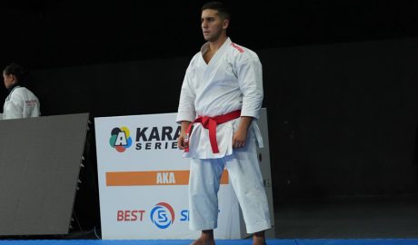 El karateka Silvio Moreira